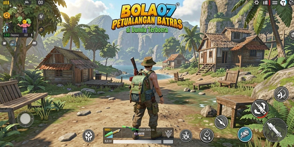 Tampilan gameplay BOLA07 yang menakjubkan dan penuh petualangan.