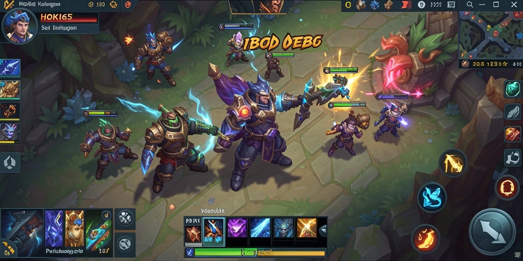 Tampilan gameplay seru di HOKI65 dengan karakter beragam.