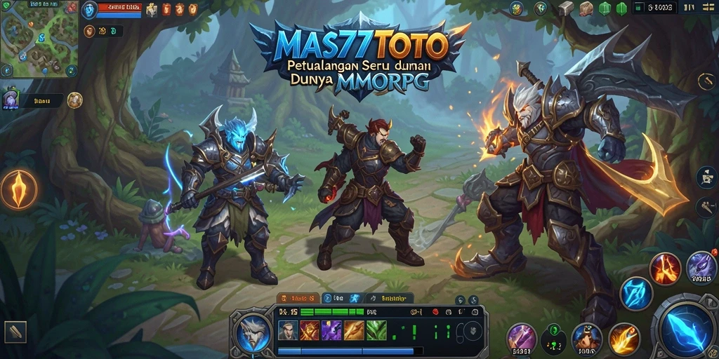 Tampilan gameplay seru di dunia fantasi <strong>MAS77TOTO</strong>.