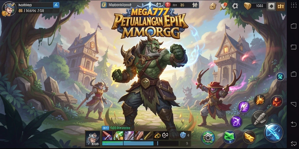 Gameplay epik di dunia fantasi MEGA777.