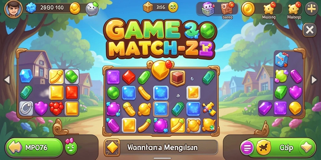 Tampilan gameplay MPO76 yang seru dan penuh warna.