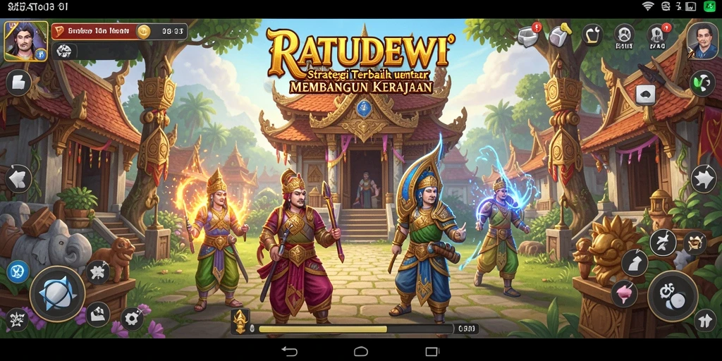 Gameplay <strong>RATUDEWI</strong> yang menarik dengan strategi dan taktik yang mendebarkan.